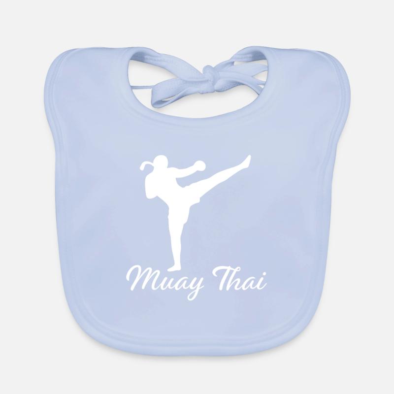 Muay Thai Baby Bio-Lätzchen