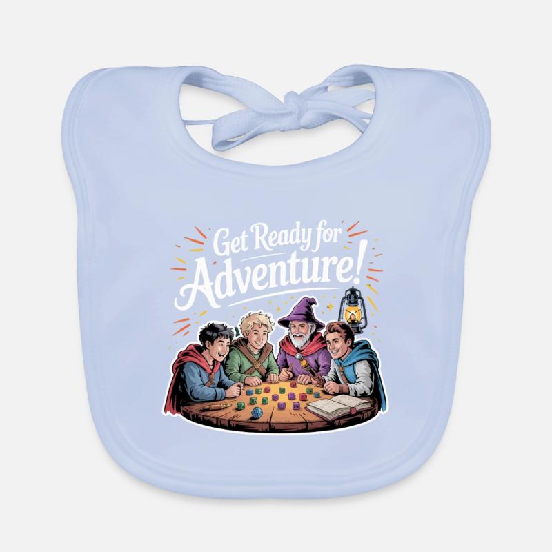 PLAYING CARD Organic Baby Bibs