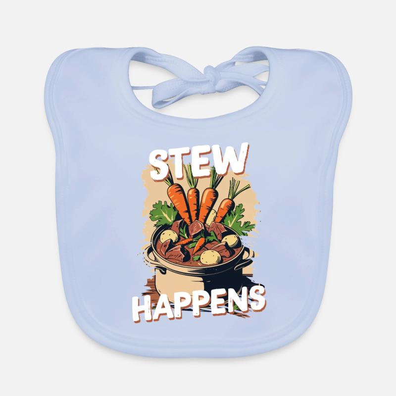 Gulash Stew Beef Stew Stew Happens Organic Baby Bibs