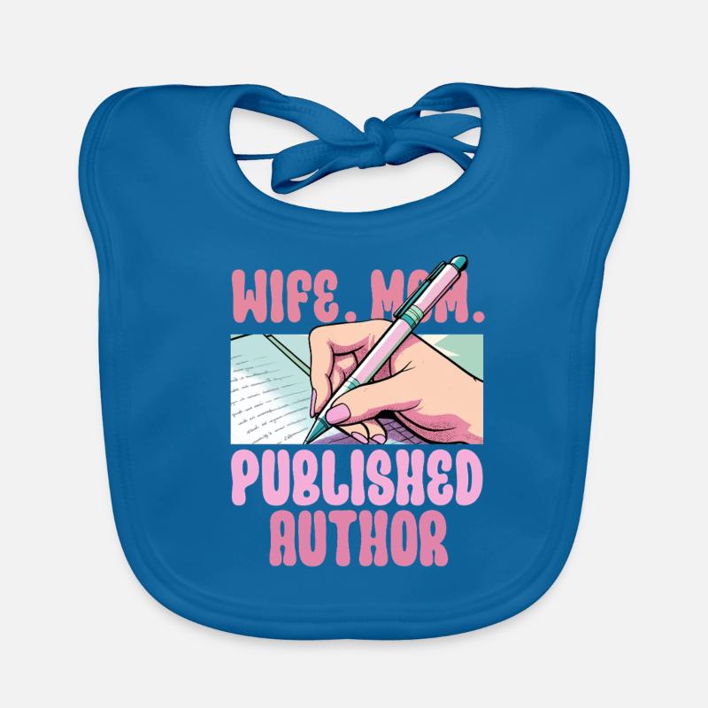 Autor Autoren Mutter Baby Bio-Lätzchen