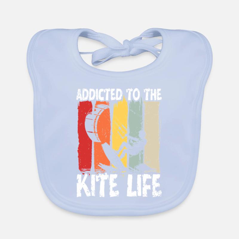 Kitesurf Kiteboard Bavoir bio Bébé