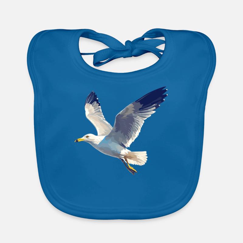 Seagulls Seagull Organic Baby Bibs