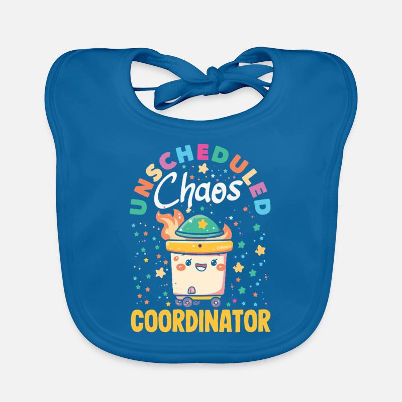 Dumpster Fire Response Team Leader Organic Baby Bibs