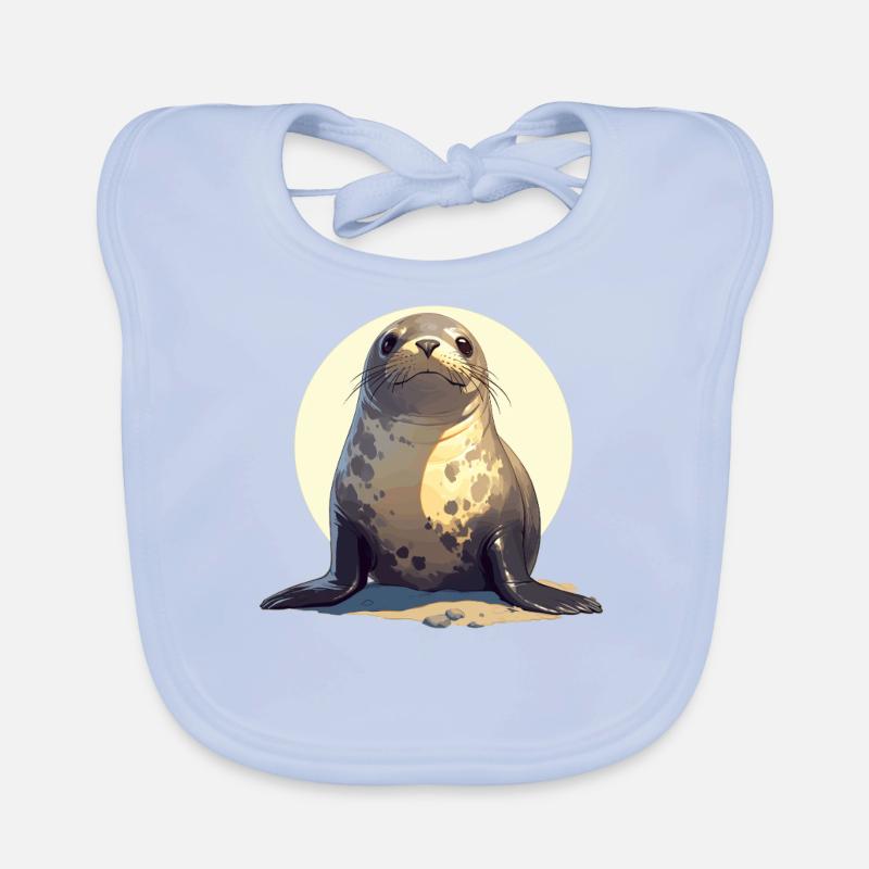 Joints, Phoque Bavoir bio Bébé