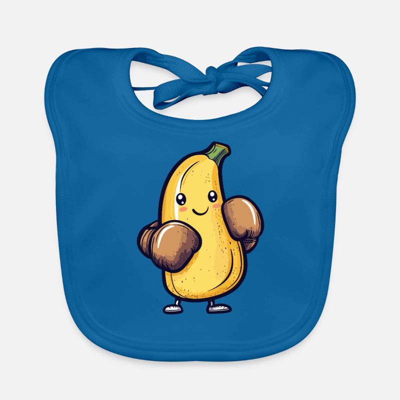 Boxe banane Bavoir bio Bébé