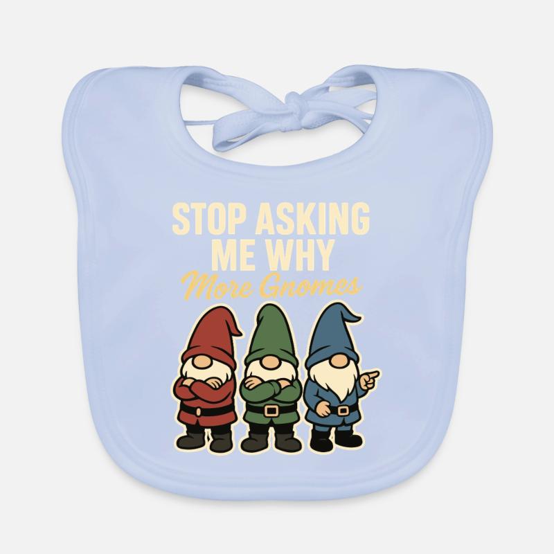 Garten Zwerg Oma: Eigenwilliger Gnomecore, Baby Bio-Lätzchen