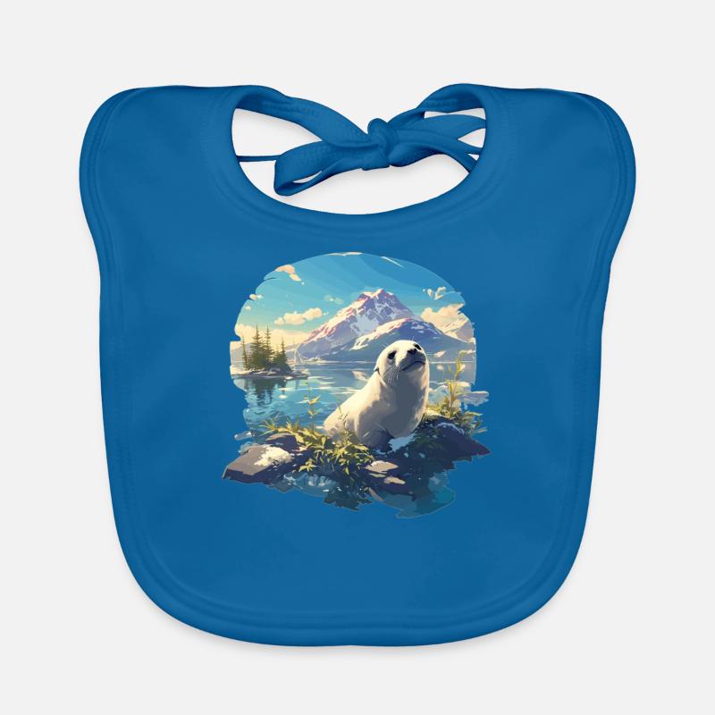 Seals, Seal Organic Baby Bibs