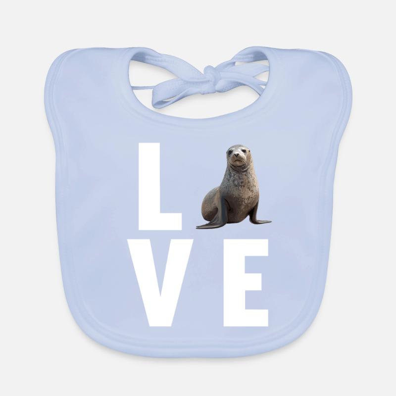 Joints, Phoque Bavoir bio Bébé