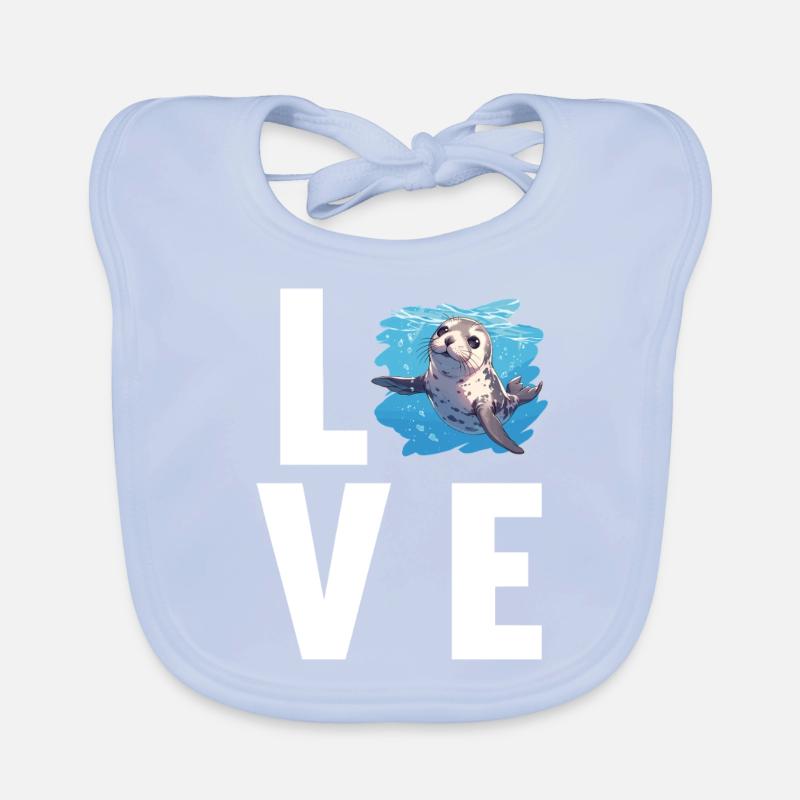 Joints, Phoque Bavoir bio Bébé