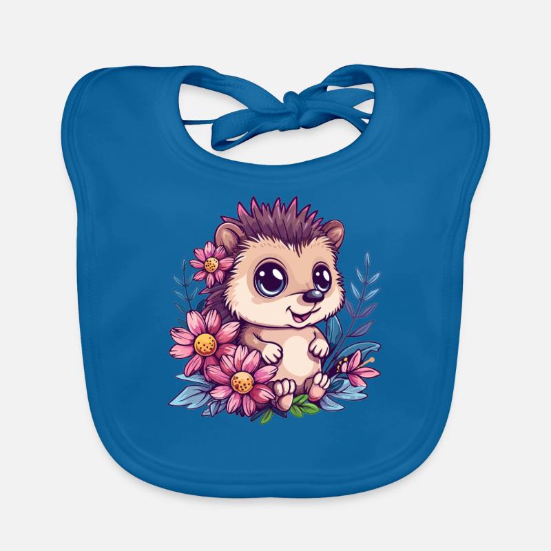 Blumenigel zum Knuddeln Baby Bio-Lätzchen