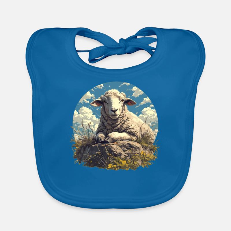 Mouton Mouton Bavoir bio Bébé
