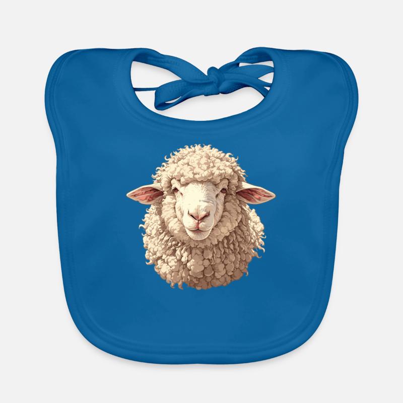Mouton Mouton Bavoir bio Bébé