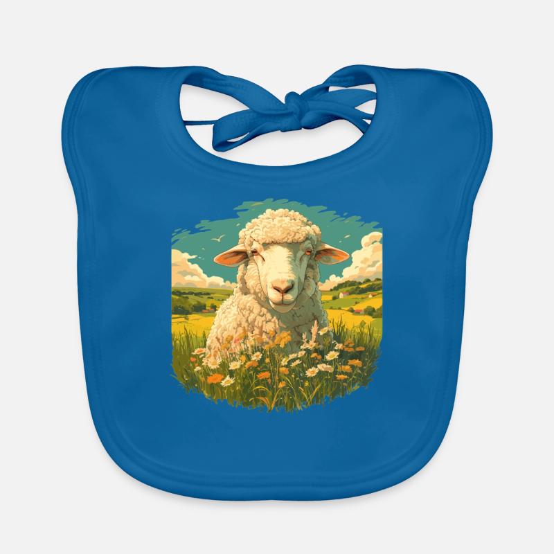 Mouton Mouton Bavoir bio Bébé