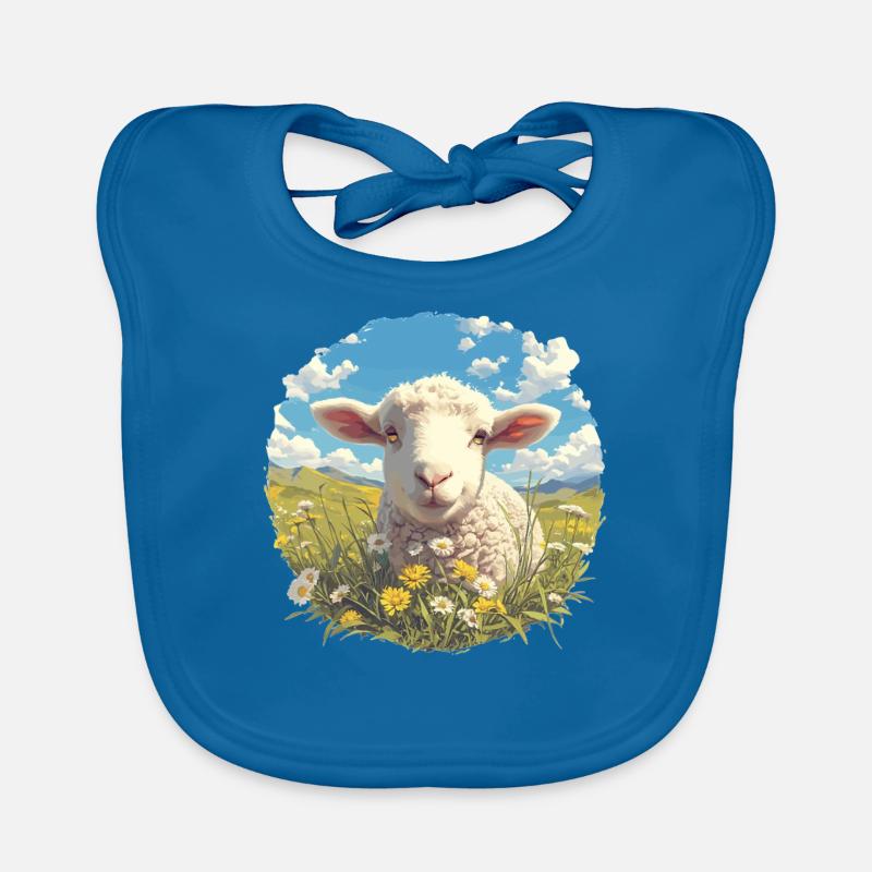 Mouton Mouton Bavoir bio Bébé