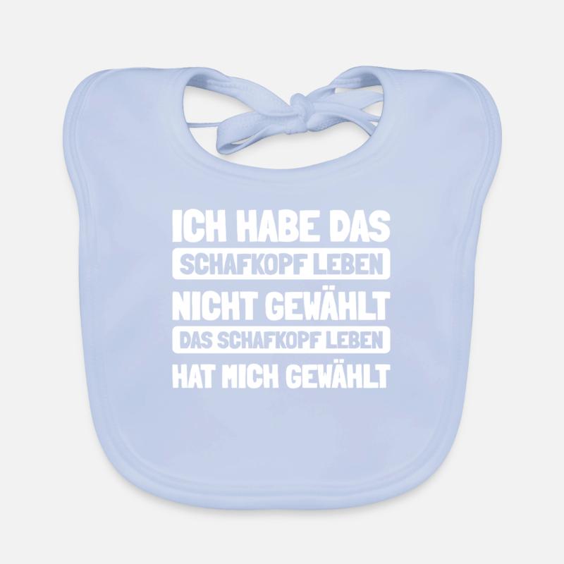 Schafkopf Baby Bio-Lätzchen