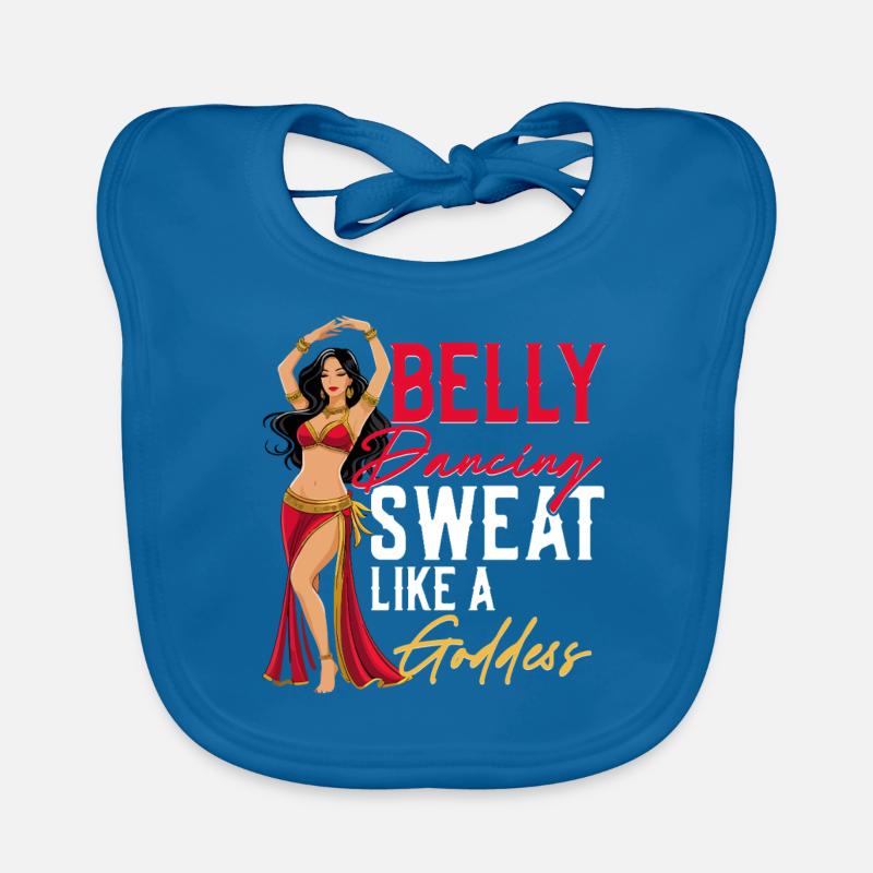 Belly Dance Belly Dancer Organic Baby Bibs