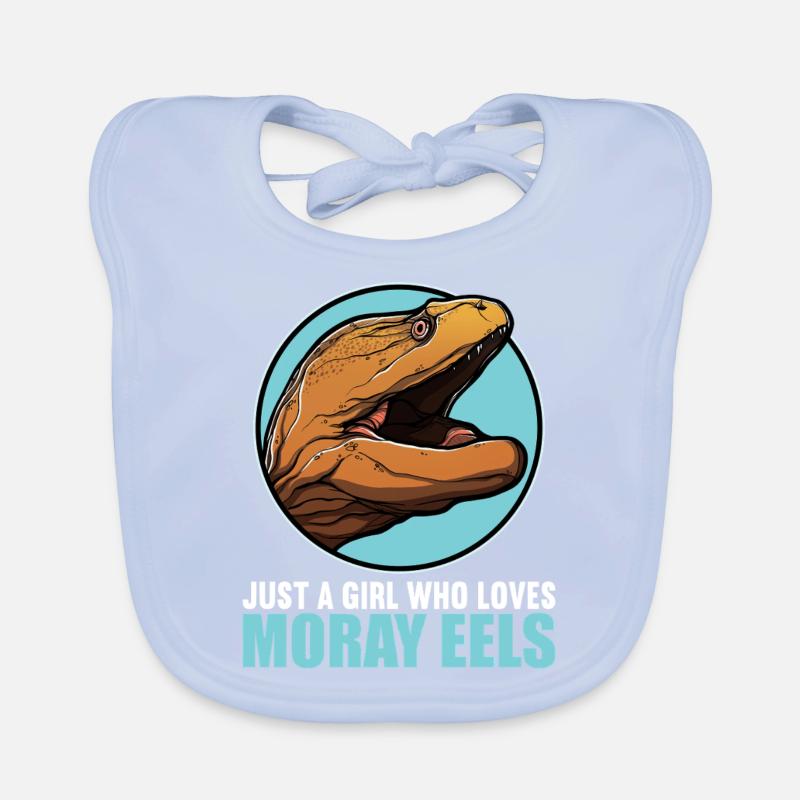 Moray eels Moray eel Organic Baby Bibs