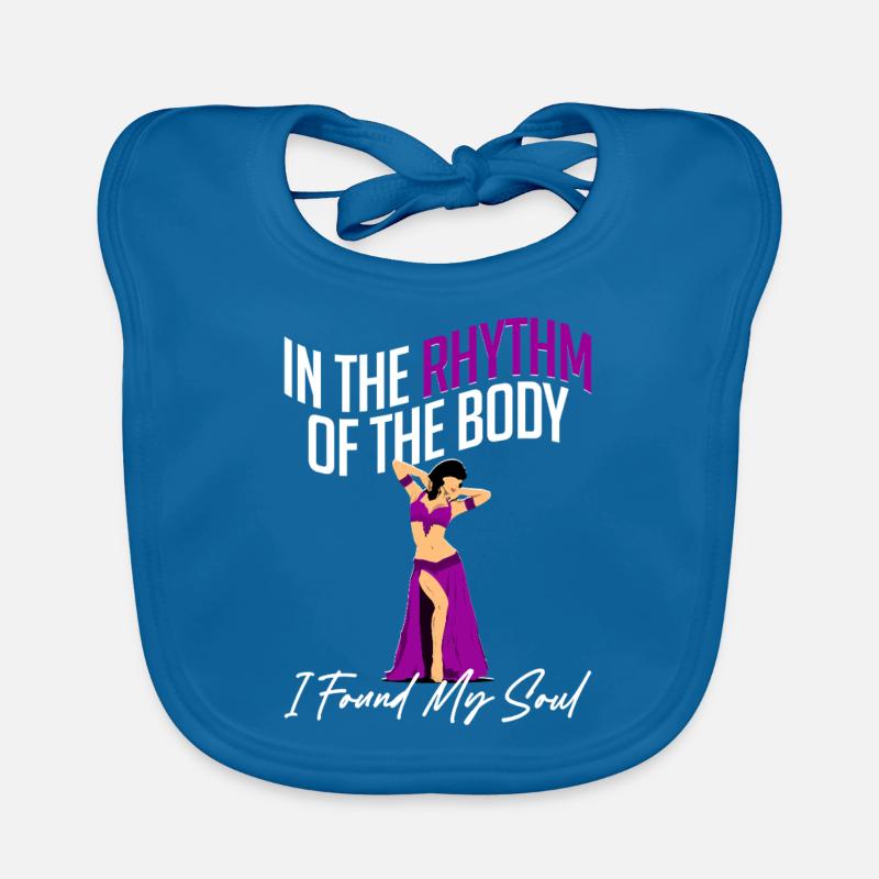 Belly Dance Belly Dancer Organic Baby Bibs