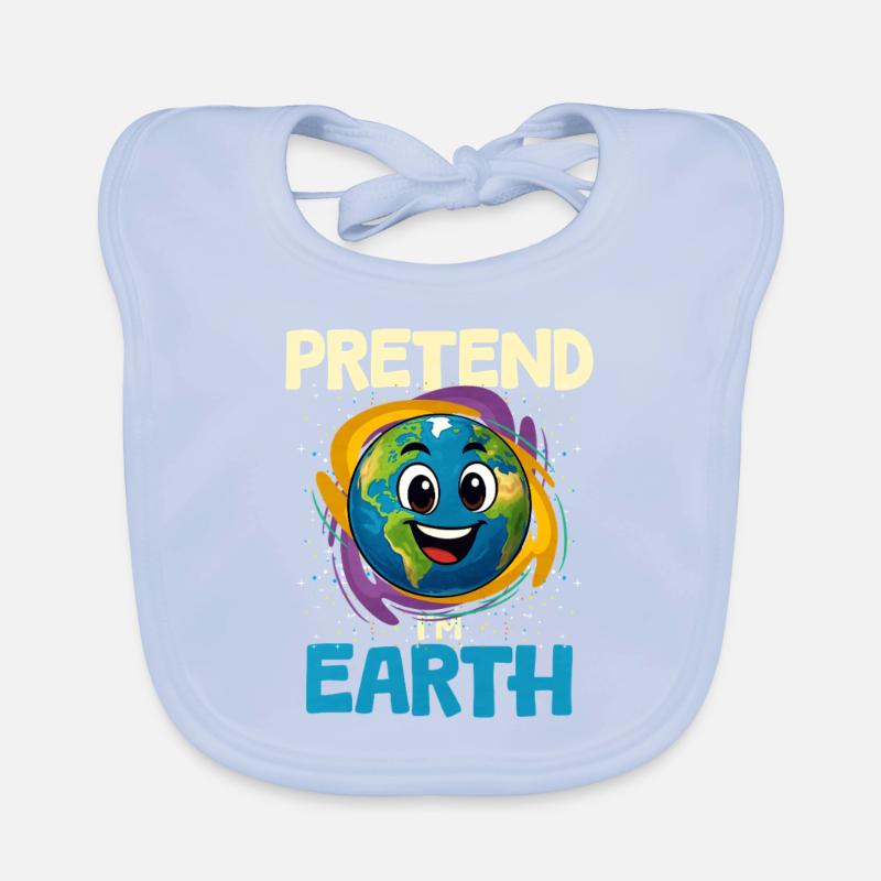 Erde Planet Baby Bio-Lätzchen