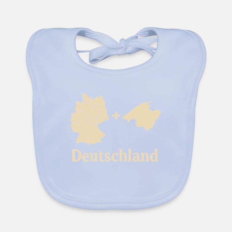 Germany + Mallorca = Love Organic Baby Bibs