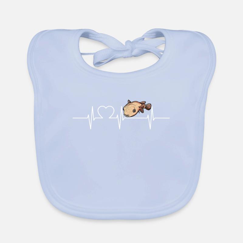 Poisson-globe Poisson-globe Bavoir bio Bébé