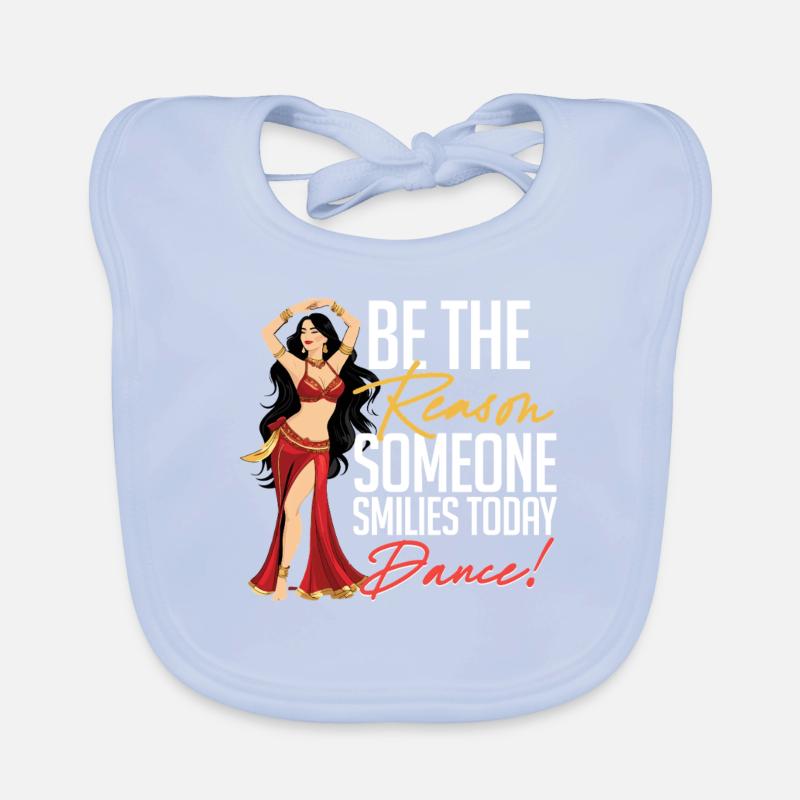 Belly Dance Belly Dancer Organic Baby Bibs