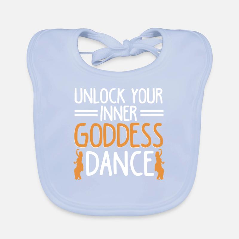 Danse orientale Danseuse orientale Libérez votre déesse intérieure Bavoir bio Bébé