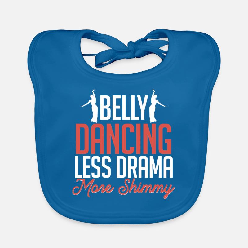 Belly Dance Belly Dancer Organic Baby Bibs