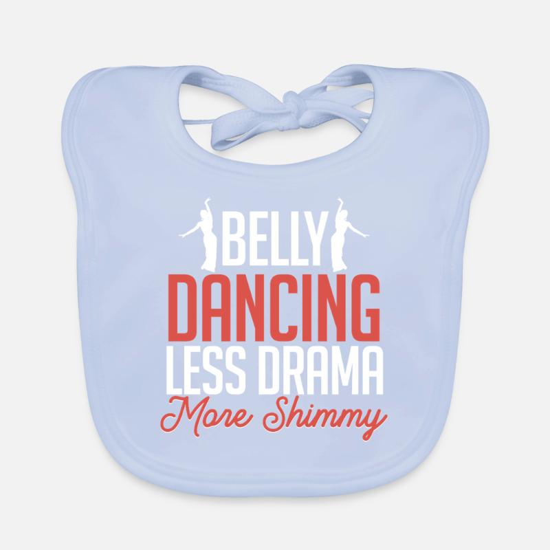 Belly Dance Belly Dancer Organic Baby Bibs