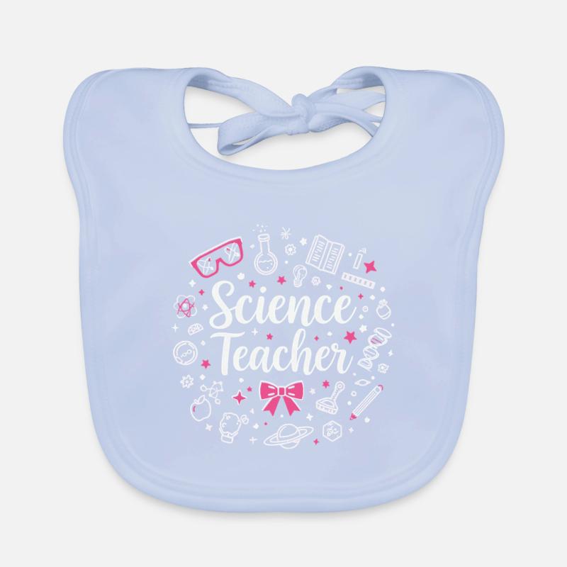 Professeure de sciences - Rentrée scolaire Bavoir bio Bébé