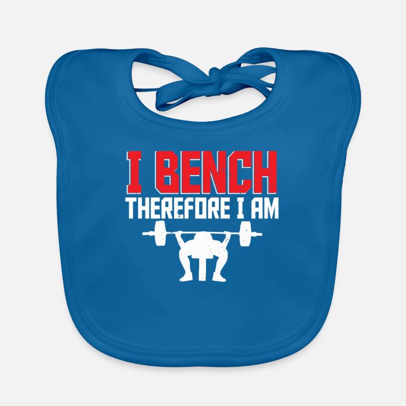 Chest training bodybuilder I banc donc je suis Bavoir bio Bébé