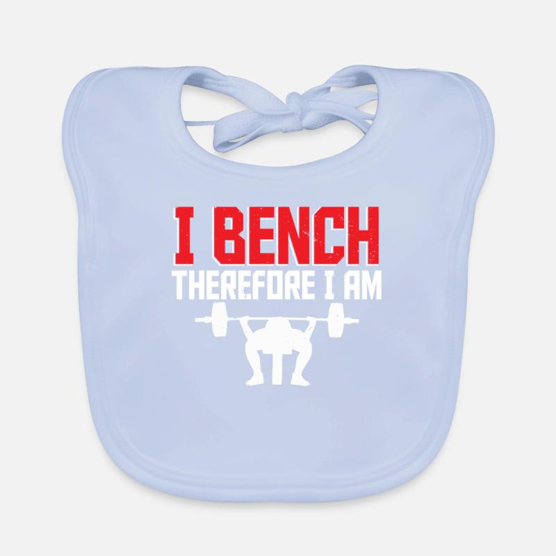 Chest training bodybuilder I banc donc je suis Bavoir bio Bébé