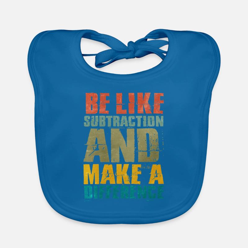 Math Organic Baby Bibs