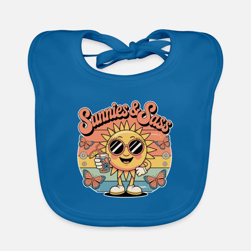 Sunnies And Sass Organic Baby Bibs