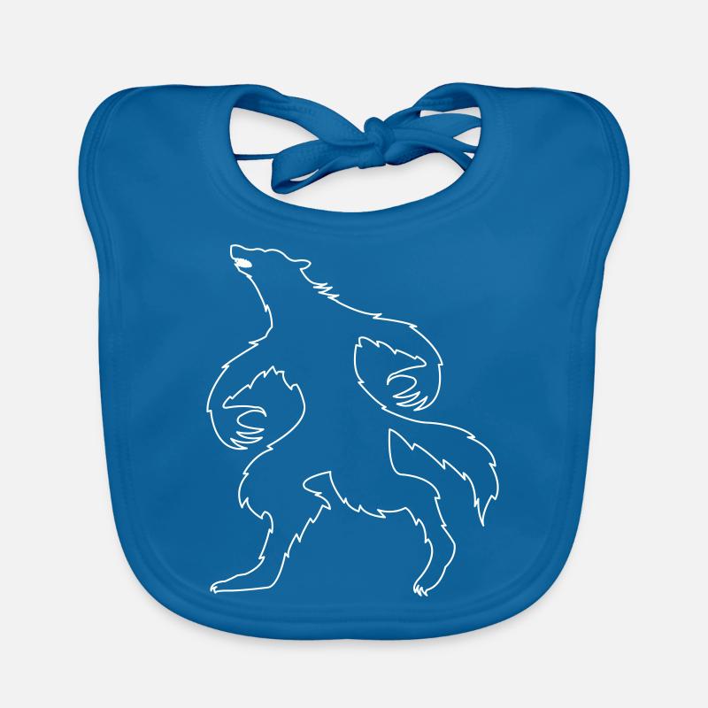 loup-garou Bavoir bio Bébé