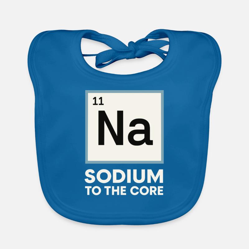 Salt Lover Sodium Dependent Nacl Meme Organic Baby Bibs