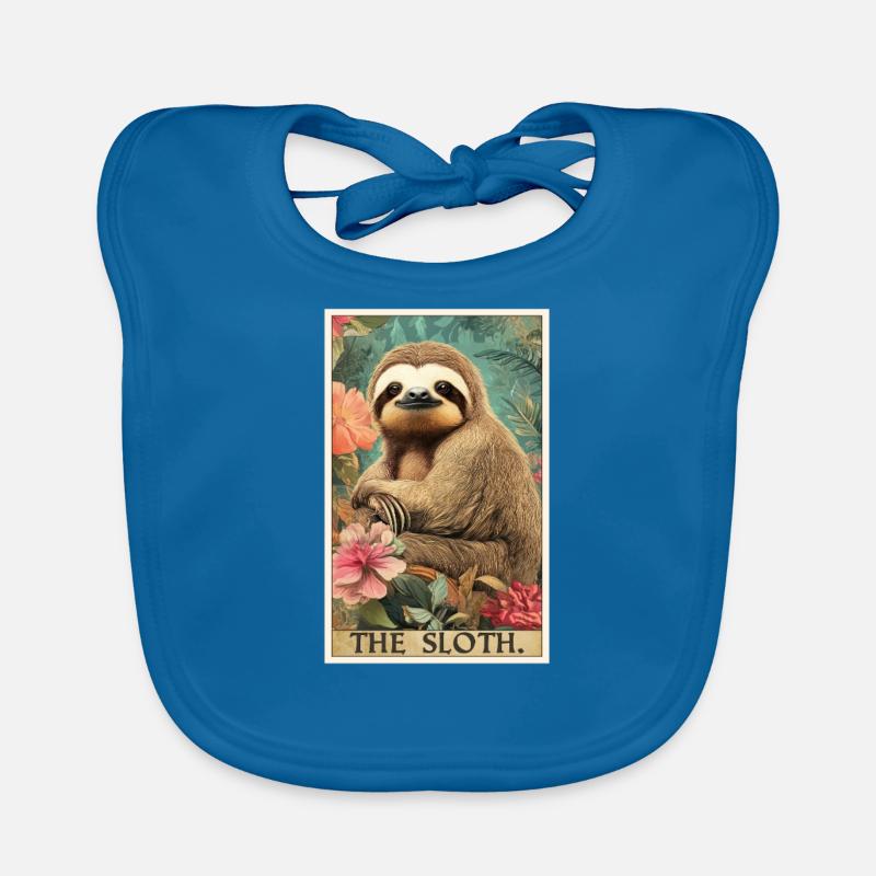 Sloths Sloth Organic Baby Bibs