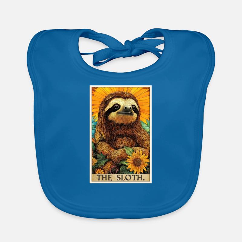 Sloths Sloth Organic Baby Bibs