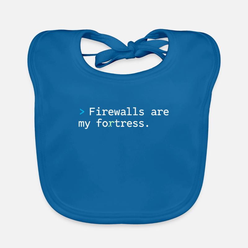 Cybersecurity Info Sec White Hat Hacker Ethical Organic Baby Bibs