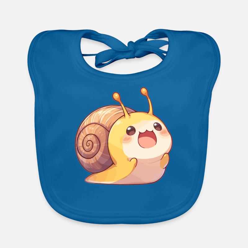 Escargots Escargot Bavoir bio Bébé
