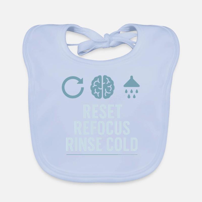 Cold showers Mental hardness Cold exposure Organic Baby Bibs