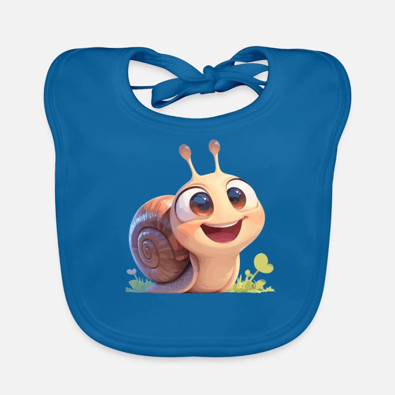 Escargots Escargot Bavoir bio Bébé