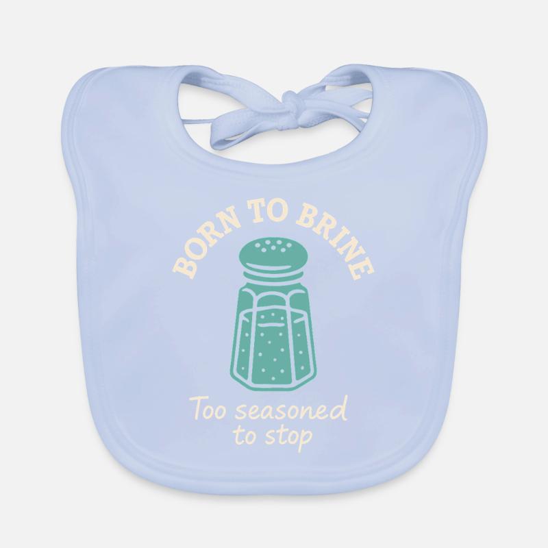 Salt Lover Sodium Dependent Nacl Meme Organic Baby Bibs