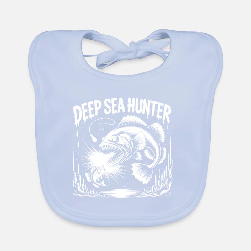 DEEP SEA HUNTER Organic Baby Bibs