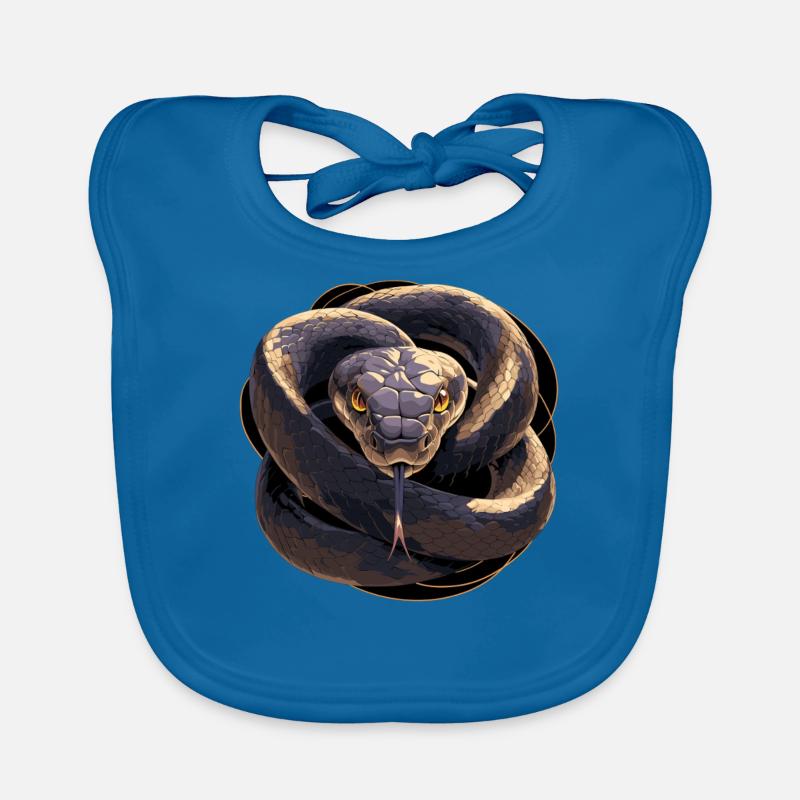 Serpents Serpent Bavoir bio Bébé
