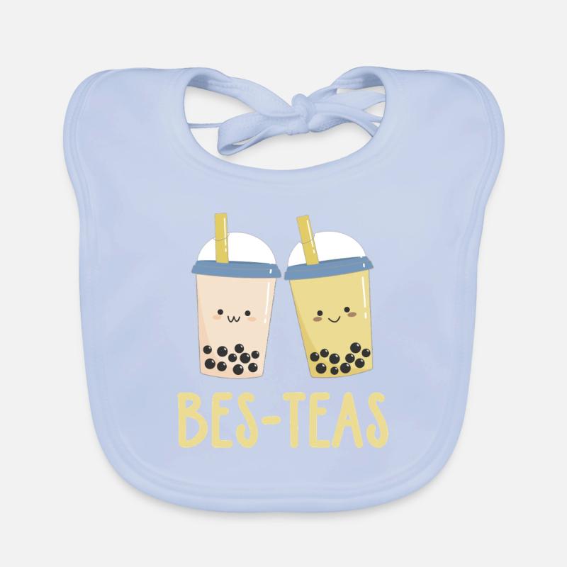 Bubble Tea, Boba, Boba-Tee ein Genuss Baby Bio-Lätzchen