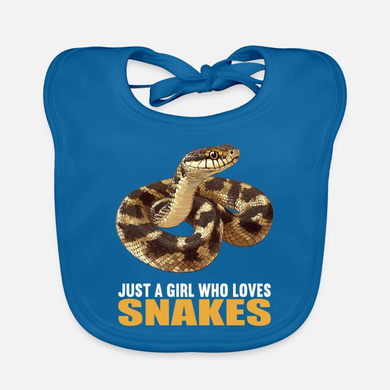 Snakes Snake Organic Baby Bibs