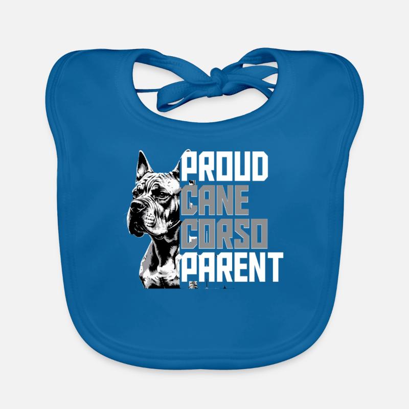 Cane Corso Hund Proud Cane Corso Parent Baby Bio-Lätzchen