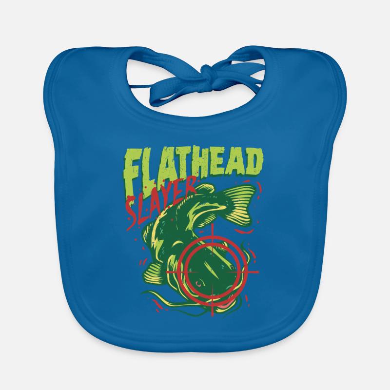 Flathead Catfish Flathead Organic Baby Bibs
