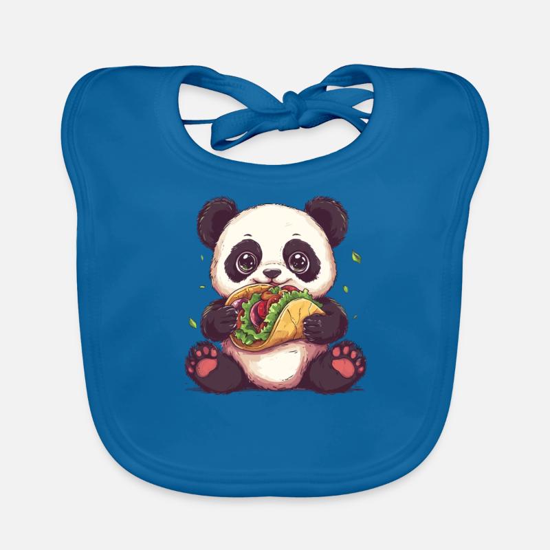 Panda Taco Baby Bio-Lätzchen